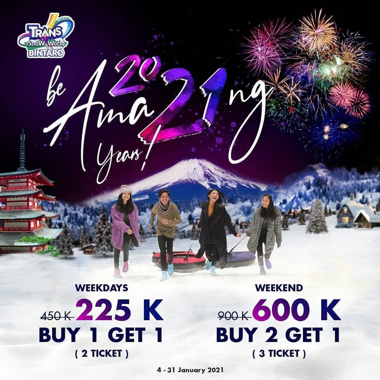 Ini Dia Tiket Wisata Trans Snow World Harga Promo yang Harus Kamu Ketahui